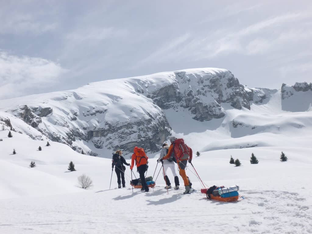 Bivouac raquettes Dévoluy