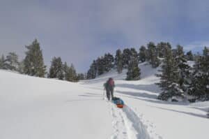 bivouac raquettes Vercors